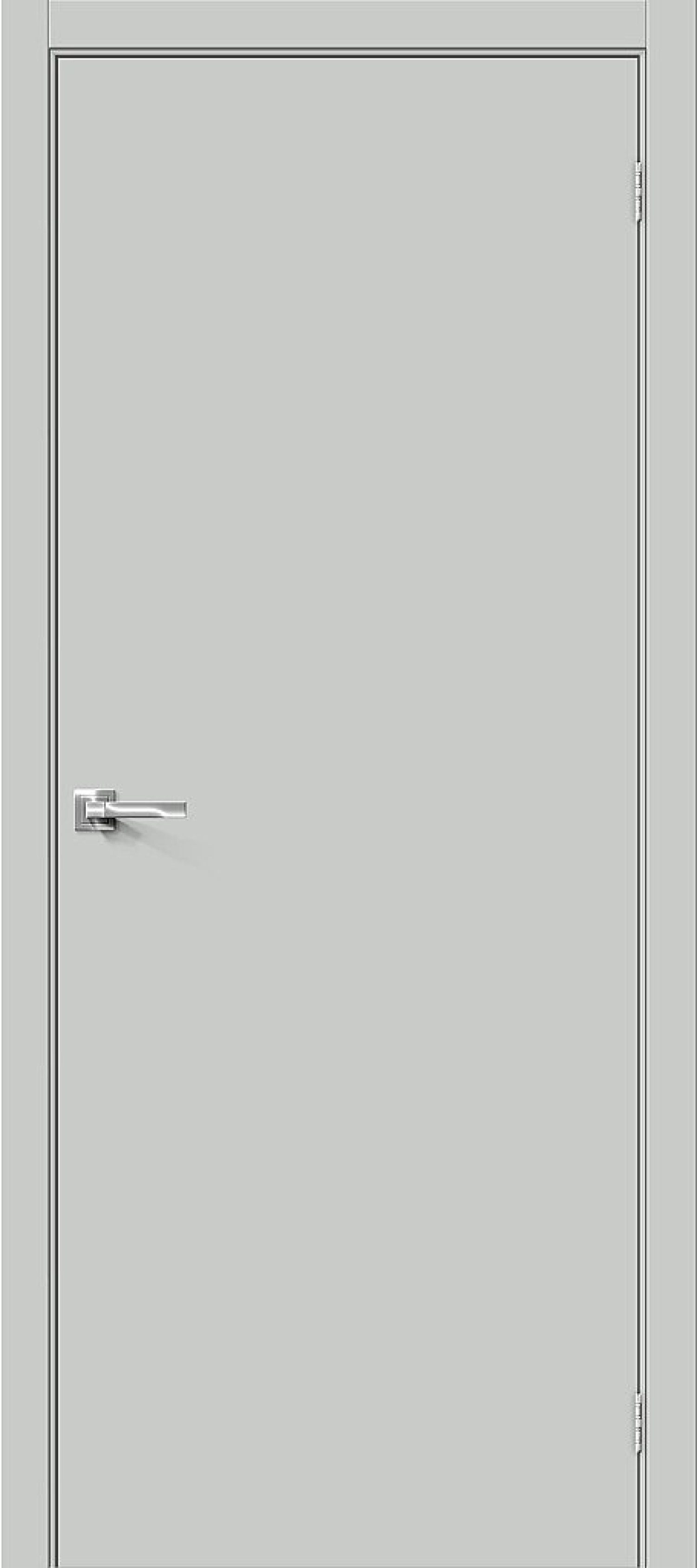 Межкомнатная дверь Bravo из винила Браво-0 Grey Pro
