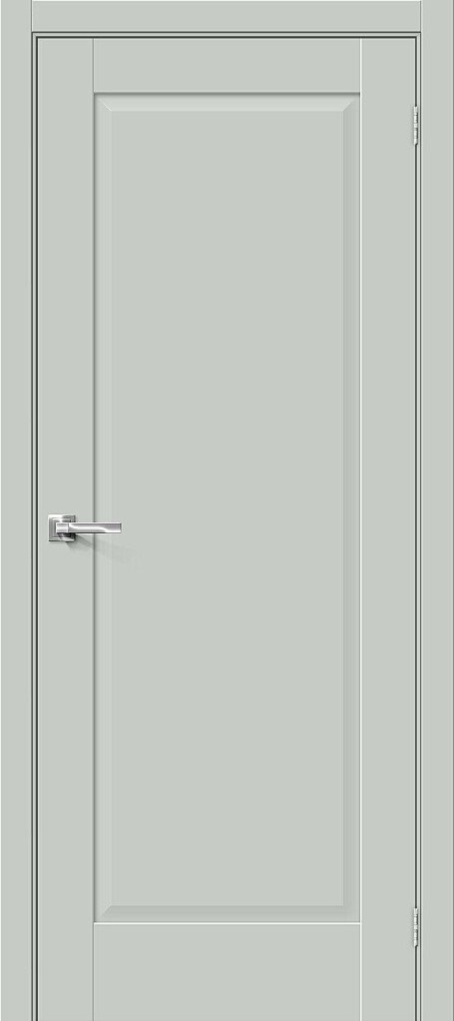 Межкомнатная дверь эмалит Прима-10 Grey Matt