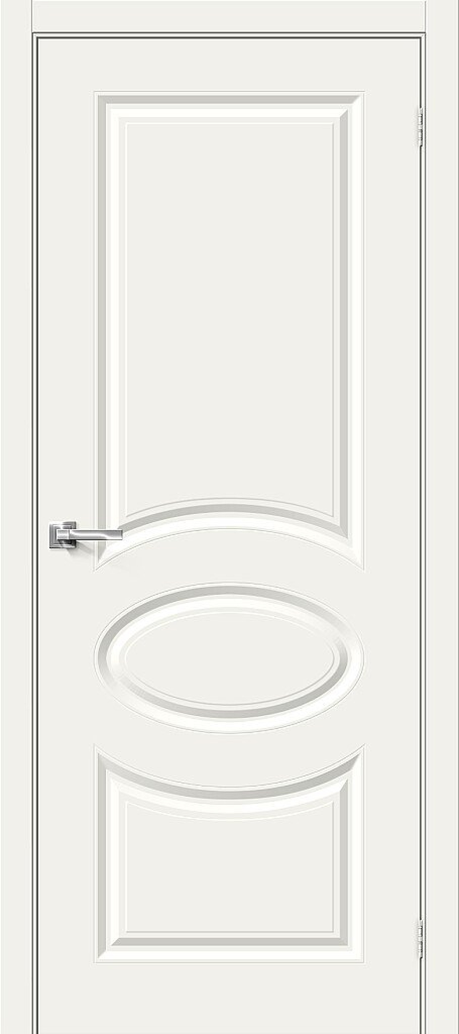 Межкомнатная дверь (Эмаль) Скинни-20 Whitey
