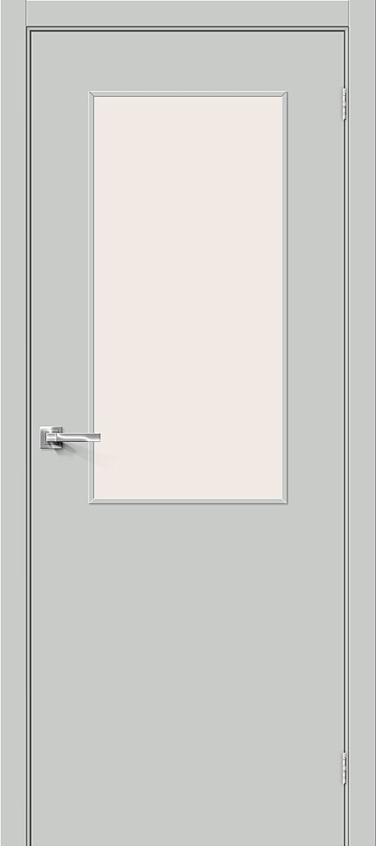 Межкомнатная дверь Bravo из винила Браво-7 Grey Pro / Magic Fog