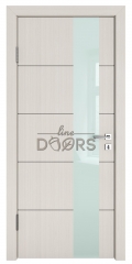 Дверь межкомнатная TL-DO-504 Крем/стекло Белое