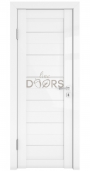 Дверь межкомнатная DG-TRIS Белый глянец