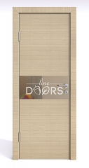 Дверь межкомнатная DO-501 Неаполь/зеркало Бронза