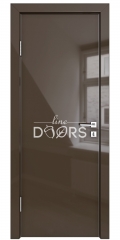 Дверь межкомнатная DG-500 Шоколад глянец