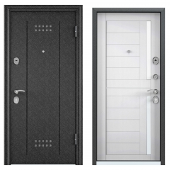 Дверь TOREX DELTA-M 10 Черный шелк / Лиственница белая