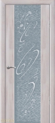 Дверь Geona Doors Люкс 1 с рисунком и стразами