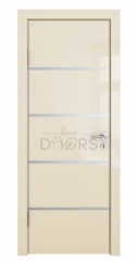 Дверь межкомнатная DG-505 Ваниль глянец