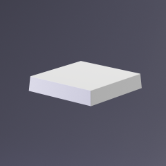 Гипсовая 3D панель TETRIS 2 материал матовый 120x120x23 мм (усреднённый)