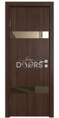 ШИ дверь DO-602 Мокко/зеркало Бронза