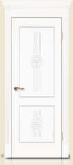 Дверь мебель массив Мадрид 1 Эмаль белая