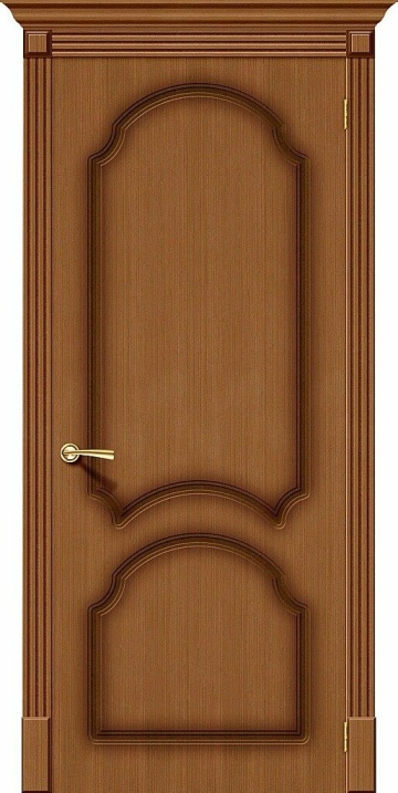 Шпонированная межкомнатная межкомнатная дверь Соната Ф-11 (Орех)
