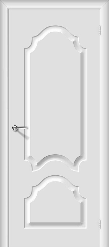 Межкомнатная межкомнатная дверь Bravo из винила Скинни-32 Fresco