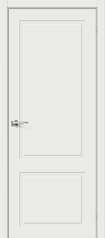 Межкомнатная межкомнатная дверь Bravo из винила Граффити-12 Super White