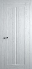 Дверь мебель массив Неаполь 1 ПГ Эмаль белая дуб