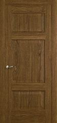 Дверь мебель массив Болонья 3 ПГ (Светлый дуб)