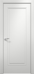 Дверь мебель массив Альфа 1 ПГ (Эмаль Белая)