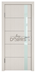 Дверь межкомнатная TL-DO-507 Крем/стекло Белое