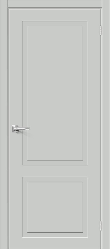 Межкомнатная межкомнатная дверь Bravo из винила Граффити-12 Grey Pro
