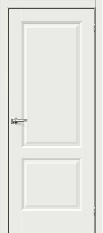 Межкомнатная межкомнатная дверь эмалит Неоклассик-32 White Matt