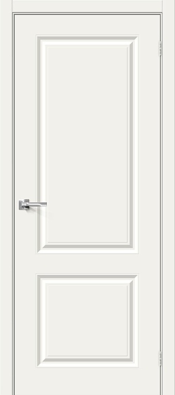 Межкомнатная дверь (Эмаль) Скинни-12 Whitey