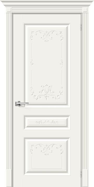 Межкомнатная межкомнатная дверь (Эмаль) Скинни-14 Аrt Whitey