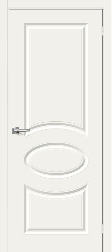 Межкомнатная дверь (Эмаль) Скинни-20 Whitey