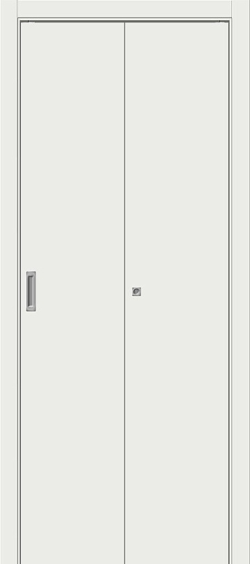 Складная дверь Браво-0 Super White