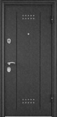 Дверь TOREX DELTA-100 Черный шелк / ПВХ Бетон серый