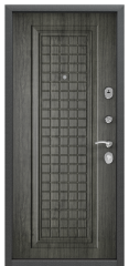 Дверь TOREX DELTA-M 10 Черный шелк / Дуб пепельный Дуб пепельный