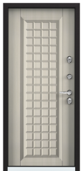 Дверь TOREX SNEGIR 45 RAL 3005 / Белый перламутр