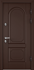 Дверь TOREX SNEGIR 45 RAL 8017 коричневый / Дуб медовый Дуб медовый