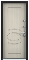 Дверь TOREX SNEGIR 55 RAL 8019 / Белый перламутр