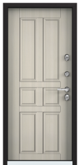 Дверь TOREX SNEGIR 60 RAL 8019 / Белый перламутр