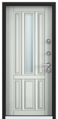 Дверь TOREX SNEGIR COTTAGE 01 RAL 9016 белый / RAL 9016 белый