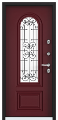 межкомнатная дверь TOREX SNEGIR COTTAGE 02 RAL 3005 / RAL 3005