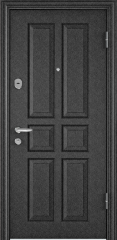 Дверь TOREX SUPER OMEGA 08 Черный шелк / Белый перламутр
