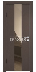 Дверь межкомнатная DO-510 Бронза/зеркало Бронза